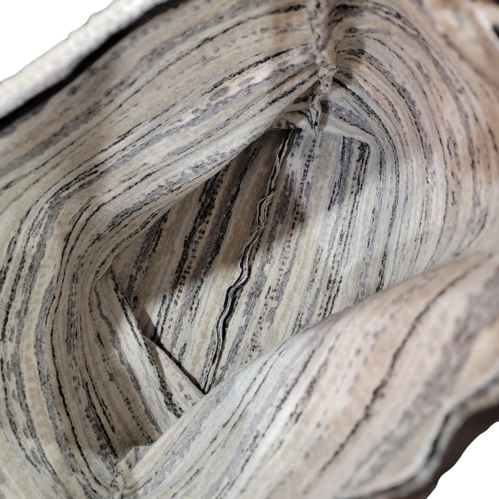 Modern Textured Striped Throw Pillow Covers Set of 2 Black Gray Cream 19”x19” - Picture 12 of 16